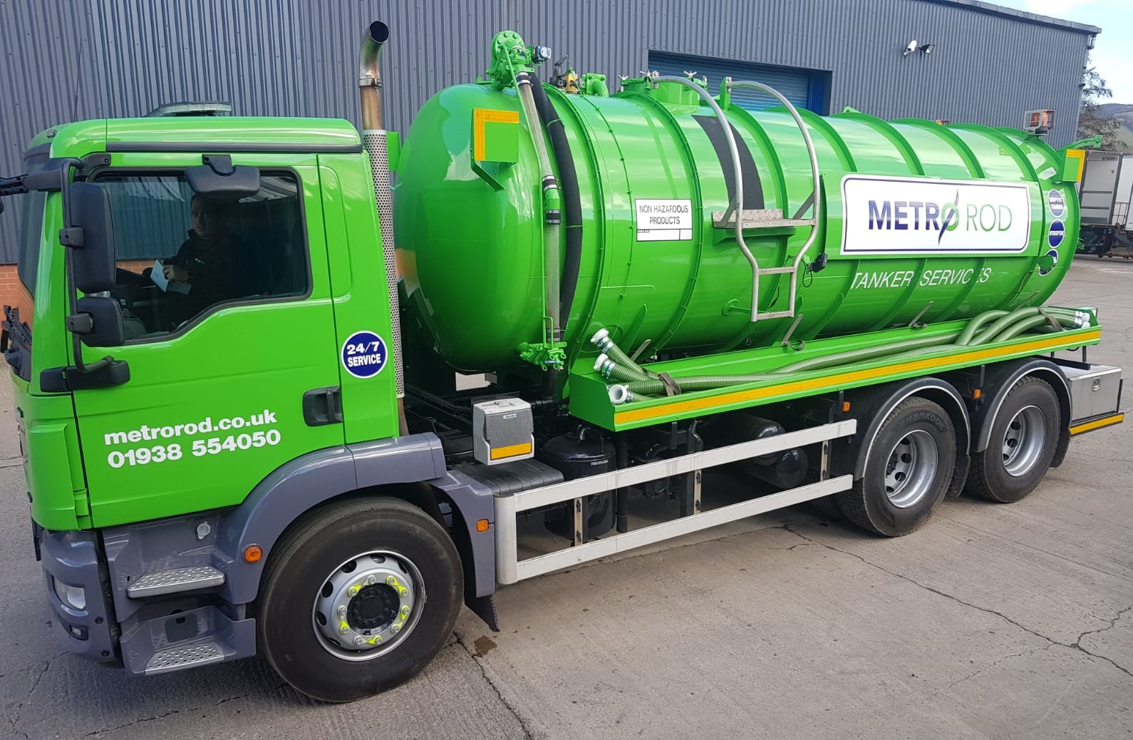 Have A Look At Our New Septic Tanker Metro Rod